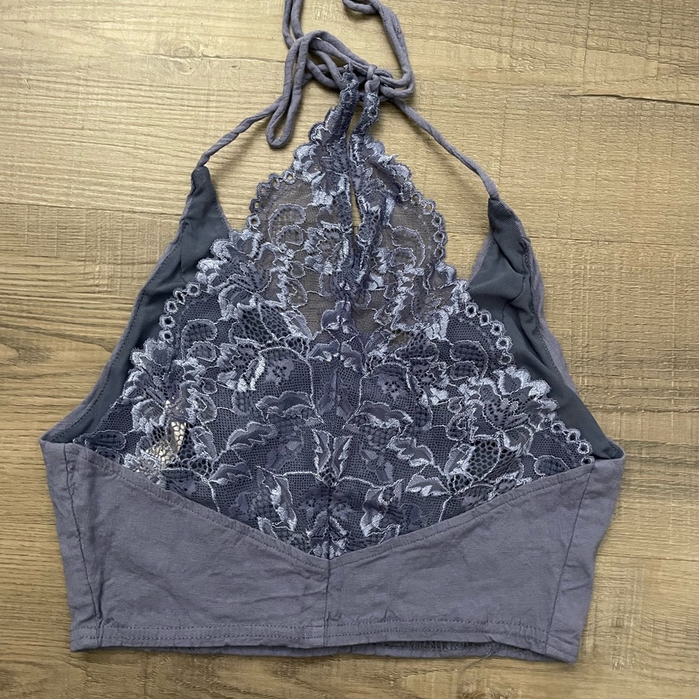 Purple Lace Free People Tank Top. Size Small - Picture 2 of 2